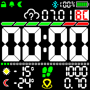 LD_Digital_Black_v012 Amazfit BIP watchface