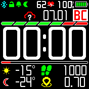 LD_Digital_Black_v030 Amazfit BIP watchface