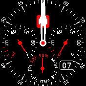Larsen_S1b Amazfit BIP watchface