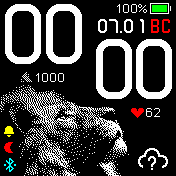 Lion_v1_3 Amazfit BIP watchface