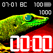 Lizard_v1 Amazfit BIP watchface
