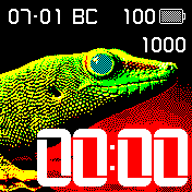 Lizard_v1 Amazfit BIP watchface