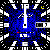 Luch_by_RAA_v3 Amazfit BIP watchface