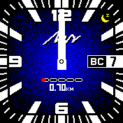 Luch_by_RAA_v3 Amazfit BIP watchface