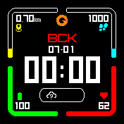 Lui_corner Amazfit BIP watchface