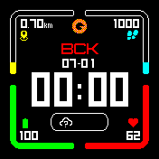 Lui_corner Amazfit BIP watchface