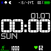 M-WATCH02 Amazfit BIP watchface