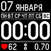 MEz_v4-6_puls_rasstoyanie Amazfit BIP watchface