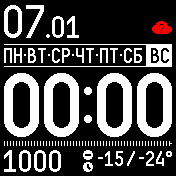 MEz_v4-7_shagi Amazfit BIP watchface