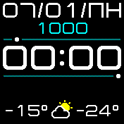 MEz_v6-2 Amazfit BIP watchface
