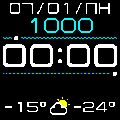 MEz_v6-3 Amazfit BIP watchface