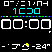 MEz_v6-3 Amazfit BIP watchface