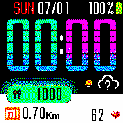 MI_Edition Amazfit BIP watchface