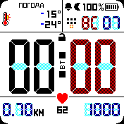 Mak321_v25 Amazfit BIP watchface