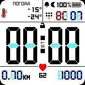 Mak321_v25_d Amazfit BIP watchface