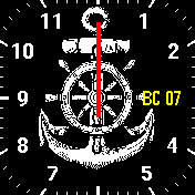 Marine_watch Amazfit BIP watchface