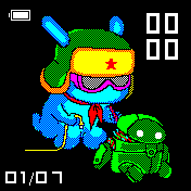 Mi_Rabbit_edit_by_Guns2 Amazfit BIP watchface