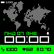 Militarymapgreen_final_mod Amazfit BIP watchface