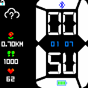 MinH2_Engl Amazfit BIP watchface