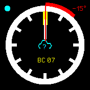 Minimal_black_red Amazfit BIP watchface