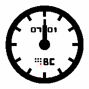 Minimal_white Amazfit BIP watchface