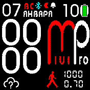 MiuiPro_v2_of_Berdichev Amazfit BIP watchface