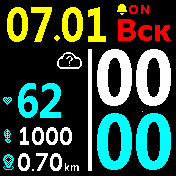 Miui_Bold_Rus Amazfit BIP watchface