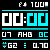 ModSM_v4_1 Amazfit BIP watchface
