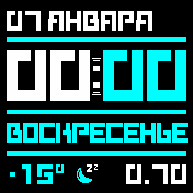 ModSM_v5 Amazfit BIP watchface