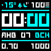 ModSM_v6_steps Amazfit BIP watchface