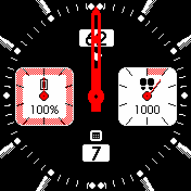 Monaco Amazfit BIP watchface