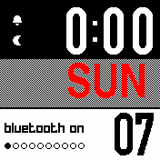 Mono1_EN Amazfit BIP watchface