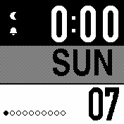 Mono2_EN Amazfit BIP watchface