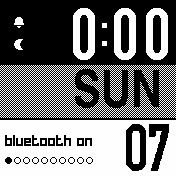 Mono3_EN Amazfit BIP watchface