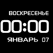 Months_10 Amazfit BIP watchface