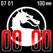 Mortal_combat Amazfit BIP watchface
