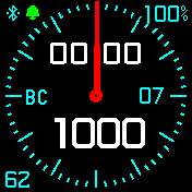 MyWF_3 Amazfit BIP watchface