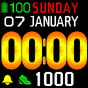My_rad_en Amazfit BIP watchface