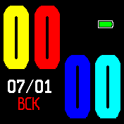 N-1_kutager_mod Amazfit BIP watchface