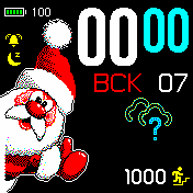 NY-santa2-mod Amazfit BIP watchface
