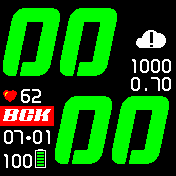 Nike_mod_1_5 Amazfit BIP watchface
