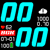 Nike_mod_1_6 Amazfit BIP watchface