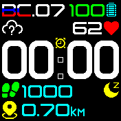 No_2_venikslo99 Amazfit BIP watchface