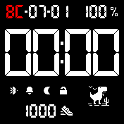 No_dots Amazfit BIP watchface