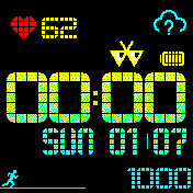 No_simple_watcha_Egypt Amazfit BIP watchface