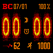 OptimaFire_1_2 Amazfit BIP watchface