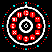 Oral_number Amazfit BIP watchface