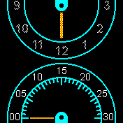 Oral_taho_analog Amazfit BIP watchface