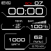 Overlay_by_kutager Amazfit BIP watchface