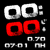 POSTAL_RED Amazfit BIP watchface